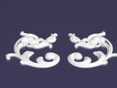 Decor Engraving Ornament 3D print model