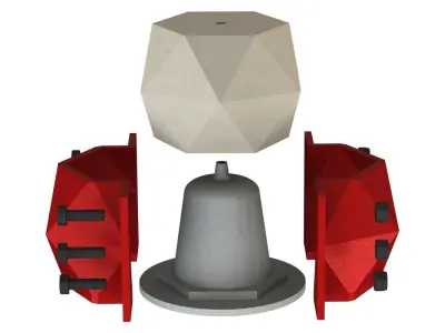 CONCRETE MOLD Free 3D print model