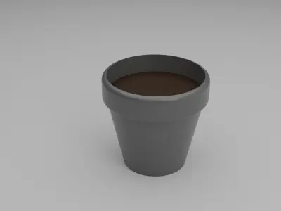 Simple Pot Free 3D model