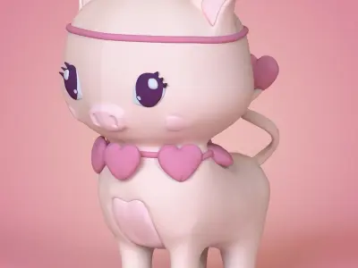 Adorable Animal Hybrid and Mythical Creature 3D Models 3D model