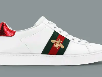 GUCCI Ace Jennie luxury fashion trainer 3D model