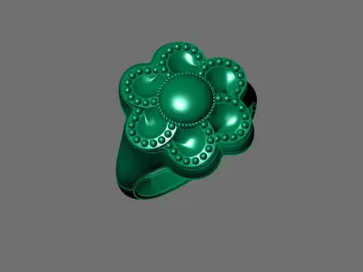 Plain Ring Women Ready STL 3DM Models Womens Rings 3D models 3D print model 22