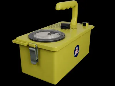 Geiger Counter 3D model