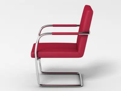 Thonet S60V Chair Low-poly 3D model