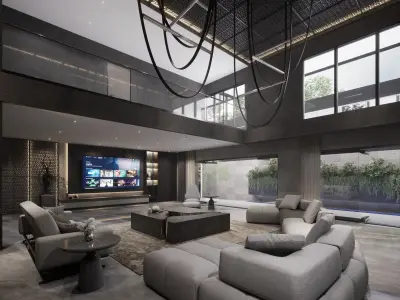 Modern House Design - The Elegance 3D model