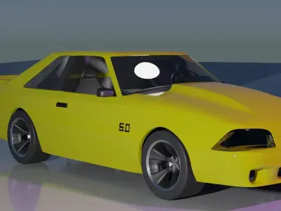 Fox Body 3D model