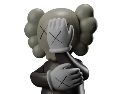 Kaws Companion 3D model