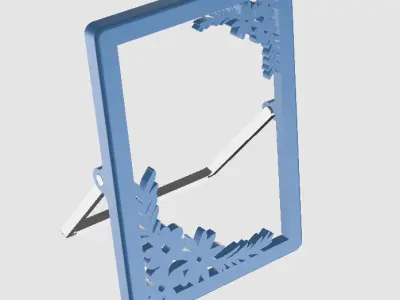 Desktop photo frame 3D print model