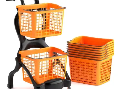 SHOPPING CAR 3D model