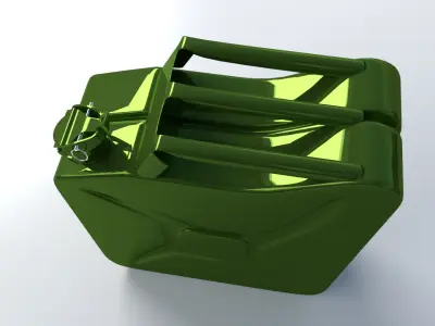 Jerry Can 3D model