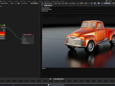 GMC pickup 9300 3D model