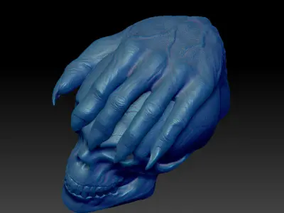 Skull Mystic  3D Model File 3D print model