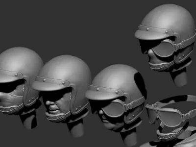 Jack Brabham Car Driver 3D print model