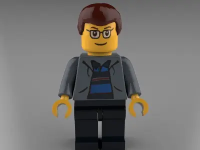 Peter Parker 3D model
