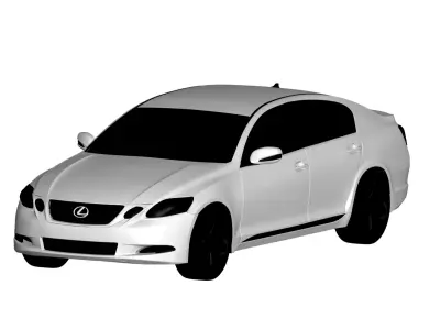 Lexus GS 3D model