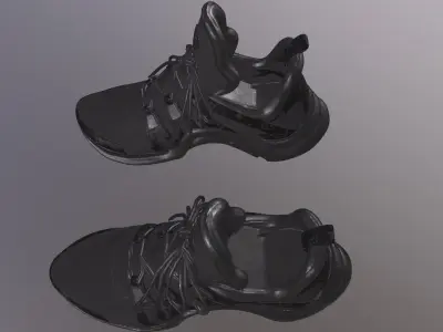 LOUIS VUITTON ARCLIGHT SHOES PBR Low-poly 3D model