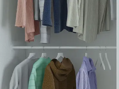 Seth Clothing 3D model