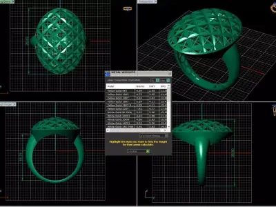  Minimalist Turkish Ring 3D print model
