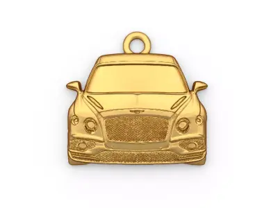 car pendant-07 printable jewelry  3D print model