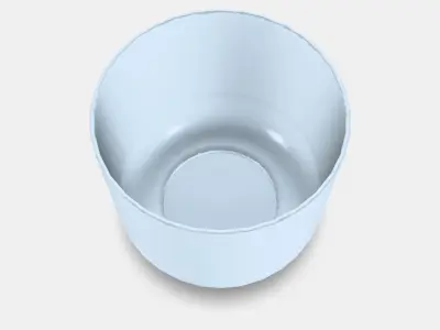 GRADVIS Plant pot 5 Low-poly 3D model