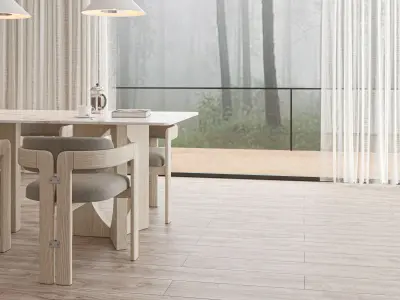 Classic Dining Room 3D Scene 3ds Max Corona Renderer 10 3D model