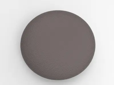 Sitin Pouf Low-poly 3D model
