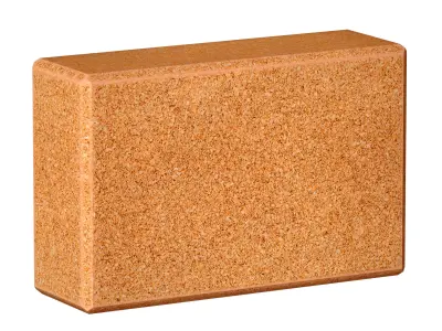 Cork Yoga Block Set 3D model