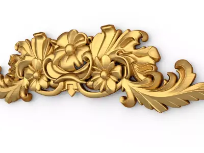 carved classic decorative ornament cnc 3d printing stl 27  3D print model