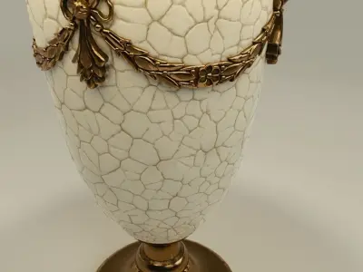 Luxury Table Lamp 3D Model 3D model