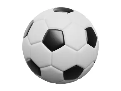 Soccer Ball 3D model 32