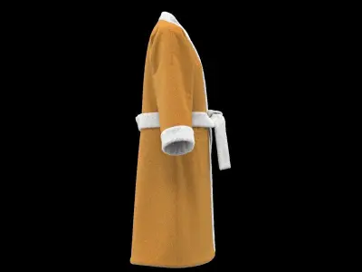 Bathrobe 3D model