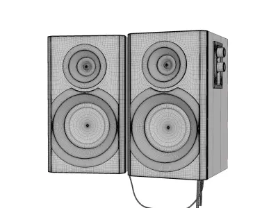 Sven SPS-619 speaker 3D model