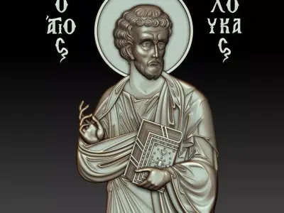 Luke the Evangelist 3D model