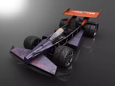 RC Car Model Nikko Low-poly 3D model