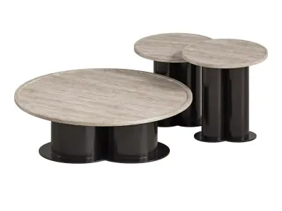Trio Coffee Table 3D model purchase