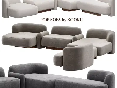 POP SOFA by KOOKU 3D model