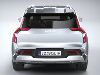 Kia EV9 2024 3D model