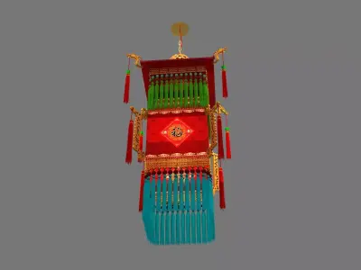 Chinese  palace lantern   3D model buy