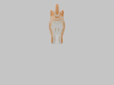 CAT MODEL Low-poly 3D model get