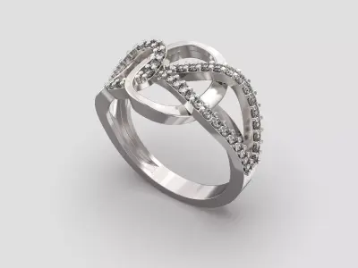 R 104 light ring 3D print model