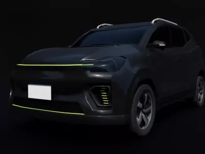 HR-V Car Low polygon Low-poly 3D model