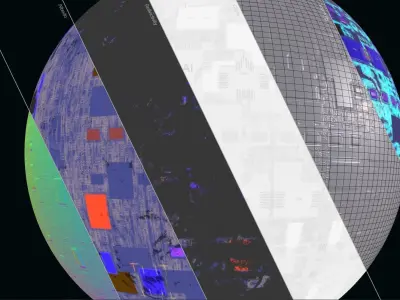 PBR Sci Fi Board material 082 Texture