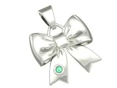 Ribbon Pendant 3D print model