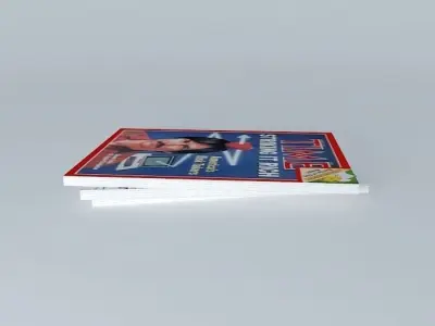 journals magazines Free 3D model
