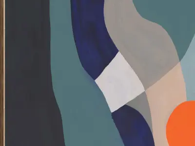 Plaster Two Photo Frame 430 Low-poly 3D model