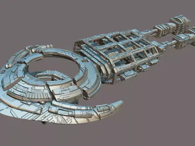 space equipment node 00253 3D model