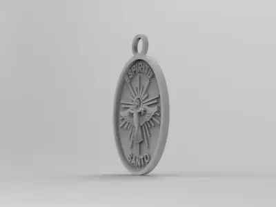 espiritu santo 3D print model
