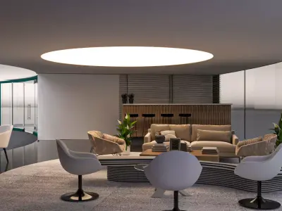 Space platform for the Ministry of Defense 3D model