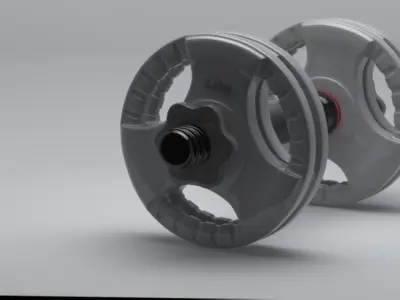 dumb-bell dumbbell 3D model