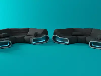 Modern Sofa  3D model